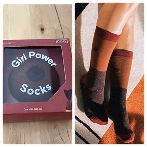 NEW Girl Power Socks